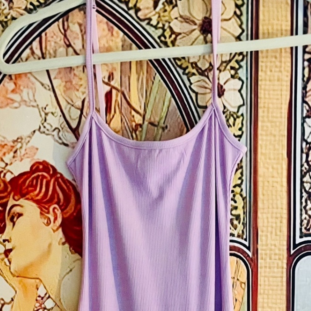 SKIMS Soft Lounge Long Slip Dress Sugar Plum Maxi Length Size Large NWT - Picture 5 of 10